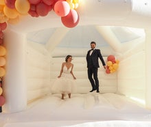 Hüpfburg weiß - Hochzeit