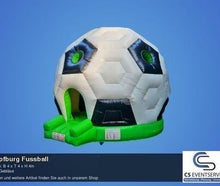 Hüpfburg Fussball