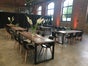 Diningtisch im Industrialstyle, Stuhl Keeve schwarz, Holzbohlentisch im Vintagestyle, Designerstuhl - Galerie - Bild 4