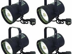 Disco Kugel Spots, Spots - Dekoration - Strahler - Beleuchtung - Event - Lampe - Disco
