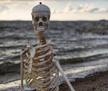 Halloween Dekorationen - Skelett