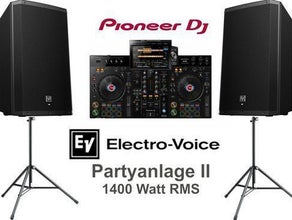 Tonanlage -DJ Party Pack II - Lautspecheranlage
