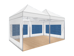 Faltzelt 3 x 6 m Ruckzuck Zelt Pavillon Partyzelt Klappzelt