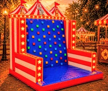 Hüpfburg Kletterwand Circus 6 m hoch !