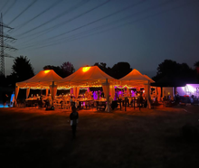 50 LED Lichterkette warm - weiß mieten