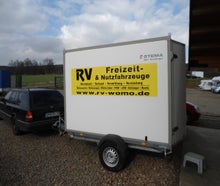 Kofferanhänger 1300Kg zGG.   251x128x 180cm Nutzabmessung