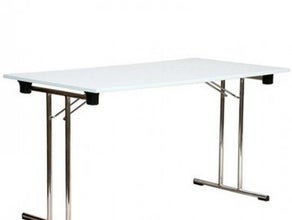 Konferenztisch weiß 160 x 80 cm
