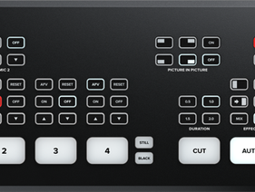 Streaming Mischpult Blackmagic Design Atem Mini (Videokonferenz, Webstream, Videoregie und Livestreams)