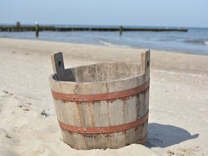 Holzbottich, Holzzuber, Holzeimer, Zuber