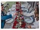 Holztisch - Handgefertigt - Boho Tisch - Rustikal - Hochzeit - 250x90 cm - bis zu 10 Personen