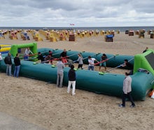 Human Table Soccer - Menschenkicker - Menschenfußball mieten