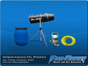 Schaum-Kanone XXL (Flocken)
