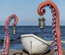 Kraken Arme - Maritime Beleuchtung - Stehlampe