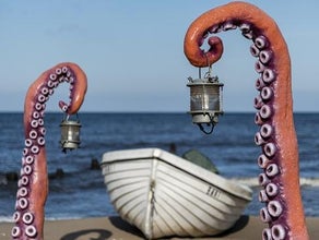 Kraken Arme - Maritime Beleuchtung - Stehlampe