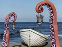 Kraken Arme - Maritime Beleuchtung - Stehlampe