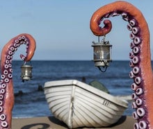Kraken Arme - Maritime Beleuchtung - Stehlampe