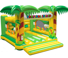 Hüpfburg Tropical Island