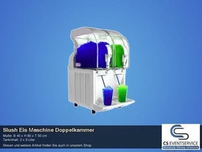 Slush Eis Maschine Doppelkammer Slushmaschine
