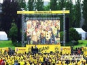 LED Video Wand für die Fussball EM -  5,76m x 3,45m (20m²) - PUBLIC VIEWING