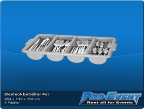 Besteckbehälter 4er