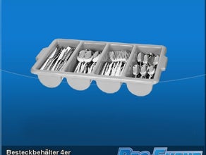 Besteckbehälter 4er
