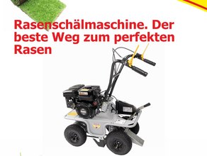 Rasenschälmaschine 4 WD Profigerät