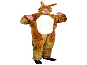 Hasenkostüm mit Kapuze | Hase Osterhasenkostüm | Promotion & Maskottchen Kostüm | Versand möglich