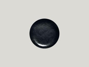 Karbon Teller flach schwarz ø 15cm (Butter)