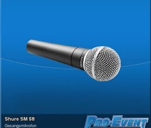 Shure SM 58 Gesangsmikrofon