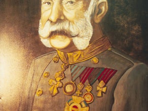 Österreich Kaiser Franz Kulisse, Austria, Portrait