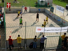 Socceranlage, Streetsoccer, Kleinfeldfußball, Soccercourt, Fußballkäfig, Hockey
