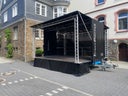 Mobile Trailerbühne, Stage, Anhänger-Bühne - 6x6m