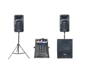 Mackie 200 Partyanlage mieten – PA-Lautsprecher, Musikbox, Beschallungsanlage, Tonanlage
