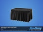 Buffetttisch Skirting schwarz - Galerie - Bild 2