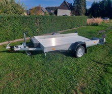 Absenkanhänger, Motorradanhänger, Autotransportanhänger