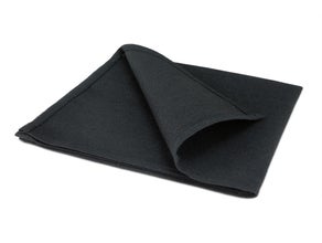 Stoffserviette Schwarz - 0,5x0,5 m
