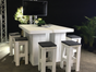 Woodlounge Barhocker mieten – Bartheke, Mobile Bar, Ausschanktheke, Eventtheke - Galerie - Bild 2