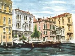 Venedig Kulissen - verschiedene Motive, Italien, Venezianisch, Gondel