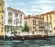 Venedig Kulissen - verschiedene Motive, Italien, Venezianisch, Gondel