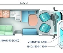 CI Magis 95xt mit elektrischem Hubbett