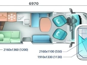 CI Magis 95xt mit elektrischem Hubbett