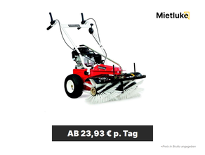 Benzin-Kehrmaschine 80 cm Profi mieten - ab 23,93 € pro Tag