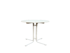 Stehtisch Bistrotisch 70 cm klappbar weiß