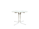 Stehtisch Bistrotisch 70 cm klappbar weiß