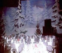 Kulisse - Weihnachten - Schnee, Schneelandschaft, Bühnenbild, Weihnacht, Alpenland