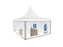Pagode 5 x 5 m  mit Boden mieten – Veranstaltungszelt, Festzelt, Eventzelt, Partyüberdachung