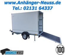 Kastenanhänger 300X1500cm 1300Kg
