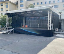 Anhänger Bühne 6m x 4m inkl. Auf- Abbau und Transport