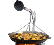 XXL Paella Grill - Pfanne alternativ mit Rost