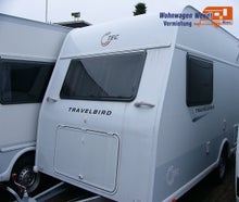 Wohnwagen TEC-410  4-Pers. Etagenbetten uund Heckgarage nur 850 kg leicht